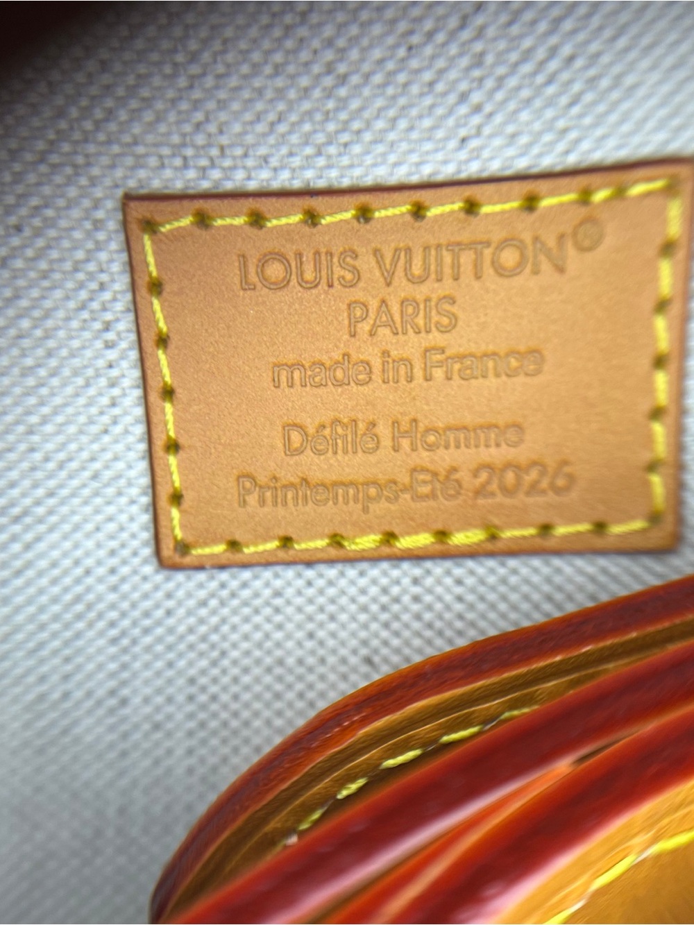 Louis Vuitton Rickshaw Brown Monogram Wallet Bag Purse - Tan Trim - Picture 9 of 10